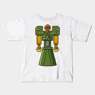 Pixel Robot 056 Kids T-Shirt